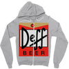 duff parody deff Zipper Hoodie