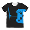 game heart beat All Over Women's T-shirt