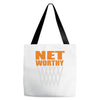 net worthy basketball Tote Bags