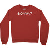 squad friends parody Crewneck Sweatshirt