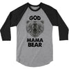 god mama bear 3/4 Sleeve Shirt