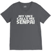 my uke calls me senpai V-Neck Tee