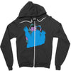 b is for blood sugar Zipper Hoodie