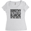 dorothy in the street blanche in the sheets Women's Triblend Scoop T-shirt