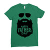 happy father's day Ladies Fitted T-Shirt