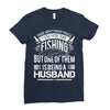 There Aren't  Many Things I Love More Than Fishing Ladies Fitted T-Shirt