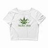 THC Toke Hold Cough T-Shirt Crop Top