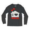 new i love house Long Sleeve Shirts