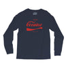 enjoy cocaine funny gray Long Sleeve Shirts