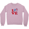 star spangled hammered Crewneck Sweatshirt