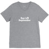 due in september V-Neck Tee