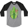 skeletal halloween 3/4 Sleeve Shirt