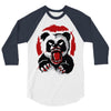 angry panda 3/4 Sleeve Shirt