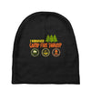 camp fire swamp Baby Beanies