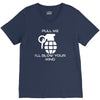 pull me, i'll blow your mind V-Neck Tee