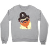 pug in a crew Crewneck Sweatshirt