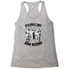 only one in dog beers Racerback Tank
