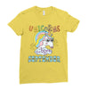 unicorns are born in september cute unicorn Ladies Fitted T-Shirt
