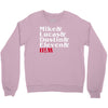 mike, lucas, dustin, eleven &amp; will Crewneck Sweatshirt
