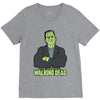 old school zombie V-Neck Tee