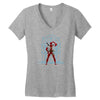 speak chimichanga and enter Women's V-Neck T-Shirt