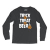 trick or treat or beer Long Sleeve Shirts