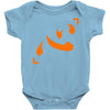 heart mind anime lucky Baby Bodysuit