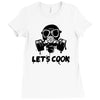 let's cook (2) Ladies Fitted T-Shirt