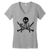 pi rate pirate Women's V-Neck T-Shirt