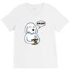 smart dog V-Neck Tee