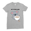 My Puns Are Ladies Fitted T-Shirt