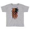 skull us flag Toddler T-shirt