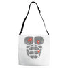 gunshot gorilla chest tee Adjustable Strap Totes