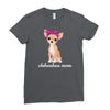 chihuahua mom Ladies Fitted T-Shirt