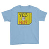 yes our no Youth Tee
