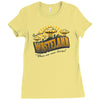 greetings from the wasteland Ladies Fitted T-Shirt