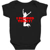 i pooped today Baby Bodysuit