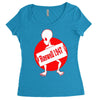 roswell t shirt alien t shirt ufo conspiracy Women's Triblend Scoop T-shirt