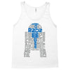 r2d2 typography Tank Top