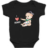 Cute Baby Painter's Mom Love Baby Bodysuit