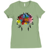 native american Ladies Fitted T-Shirt