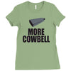 more cowbell (2) Ladies Fitted T-Shirt