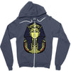 pharaoh egypt Zipper Hoodie