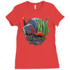 scott lang crossing the back yard Ladies Fitted T-Shirt