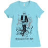 shakespeare in the park Ladies Fitted T-Shirt
