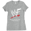 world wrestling Ladies Fitted T-Shirt