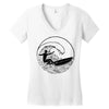 surf vibes Women's V-Neck T-Shirt