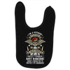 I'm A Veteran Papaw T Shirt Baby Bibs
