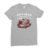optimus trans Ladies Fitted T-Shirt