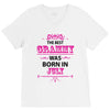 The Best Grammy Was Born In July V-Neck Tee